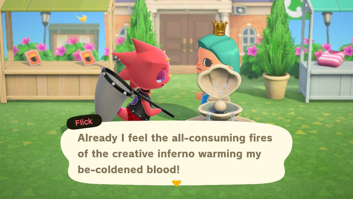 shenyard's tweet photo. feel like all freelancers should shout this when signing contracts #AnimalCrossing #ACNH #NintendoSwitch https://t.co/eMY9THygpc