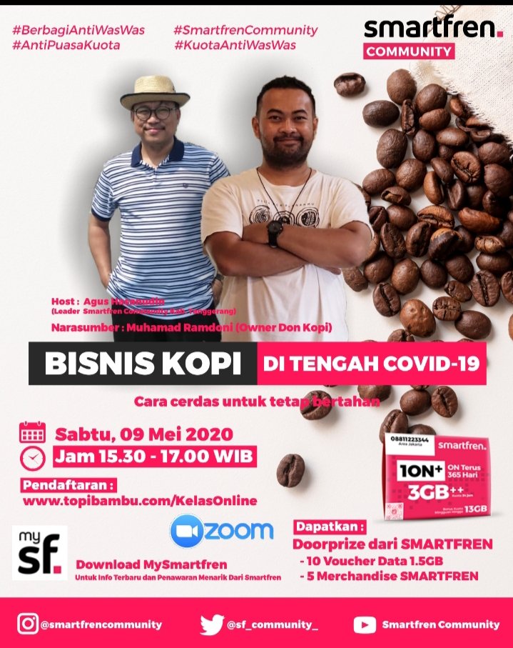 Mau belajar dan ingin tahu perjalana bisnis usaha kopi ayo daftar aja free. topibambu.com/kelasonline <a href="/topibambu/">Yayasan TopiBambu</a> <a href="/AboutTNG/">About Tangerang</a> <a href="/Wystara/">Wystara Tangerang</a> <a href="/tangerangrayaID/">Tangerang Raya</a> <a href="/InfoUNINDRA/">Unindra</a> <a href="/jangipann/">Blogger Backpacker | Ipan Setiawan</a>