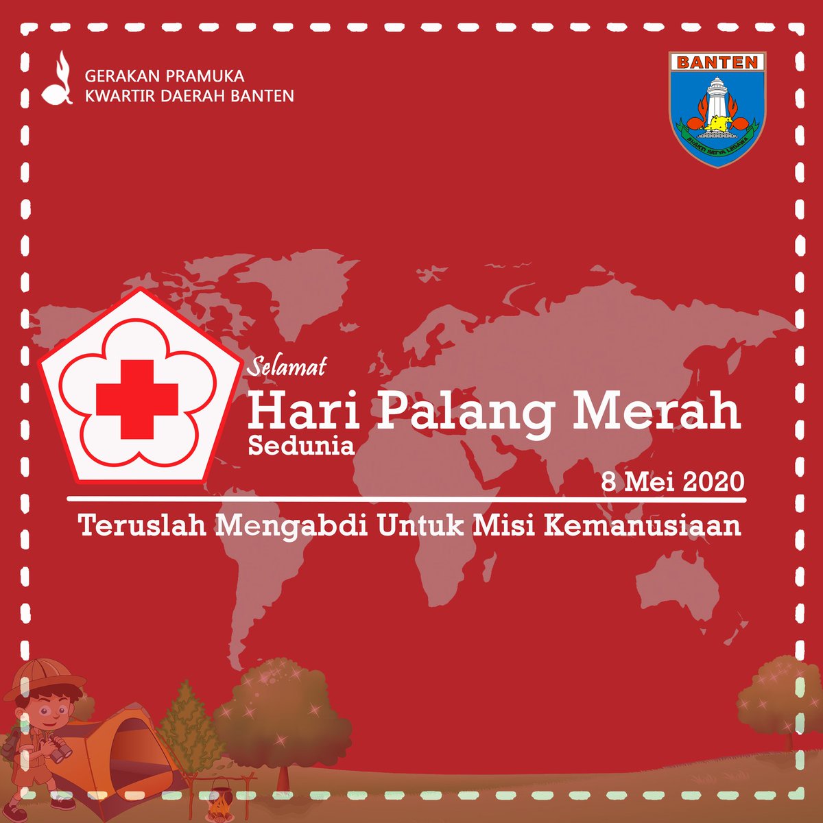 pramukabanten's tweet photo. SELAMAT HARI PALANG MERAH INTERNASIONAL.
@GerakanPramuka @group_kpb @abywongkulon @EnengNurcahyati @banten_prov @alambanten https://t.co/kErcB3yGDt