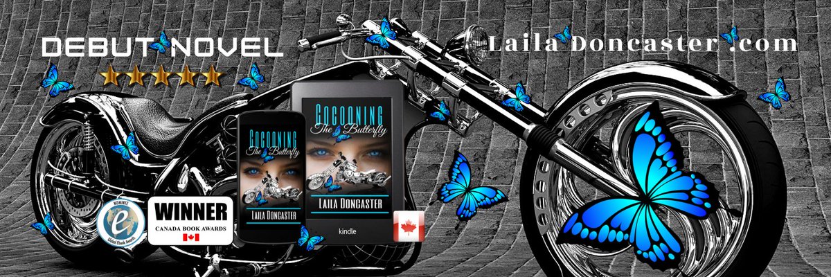 #CocooningTheButterfly #BookLaunch #DebutNovel #RomanticSuspense #LitFic #5STARS LEARN MORE LailaDoncaster.com BUY NOW books2read.com/u/bzozpq #ePUB #NOOK #iBooks #AmazonKindle TRAILER youtu.be/WTFNHmqGS5U #Alberta411 #WriterShareCafe #IndieBookPromo