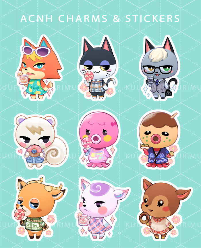KuurimuArt's tweet photo. 💝 STORE OPEN &amp; GIVEAWAY 💝
Preorder: May 8 - 18
https://t.co/tU8JluiO2J

Made Batch 2 of #FE3H Pawky charms and added #ACNH and #Arknights charms &amp; stickers

Win 2 items of choice:
✨ RT + like
✨ Extra entry: comment ur faves or tag 2 friends
✨ Ship worldwide, multiple winners https://t.co/MjaQ5b4HPl