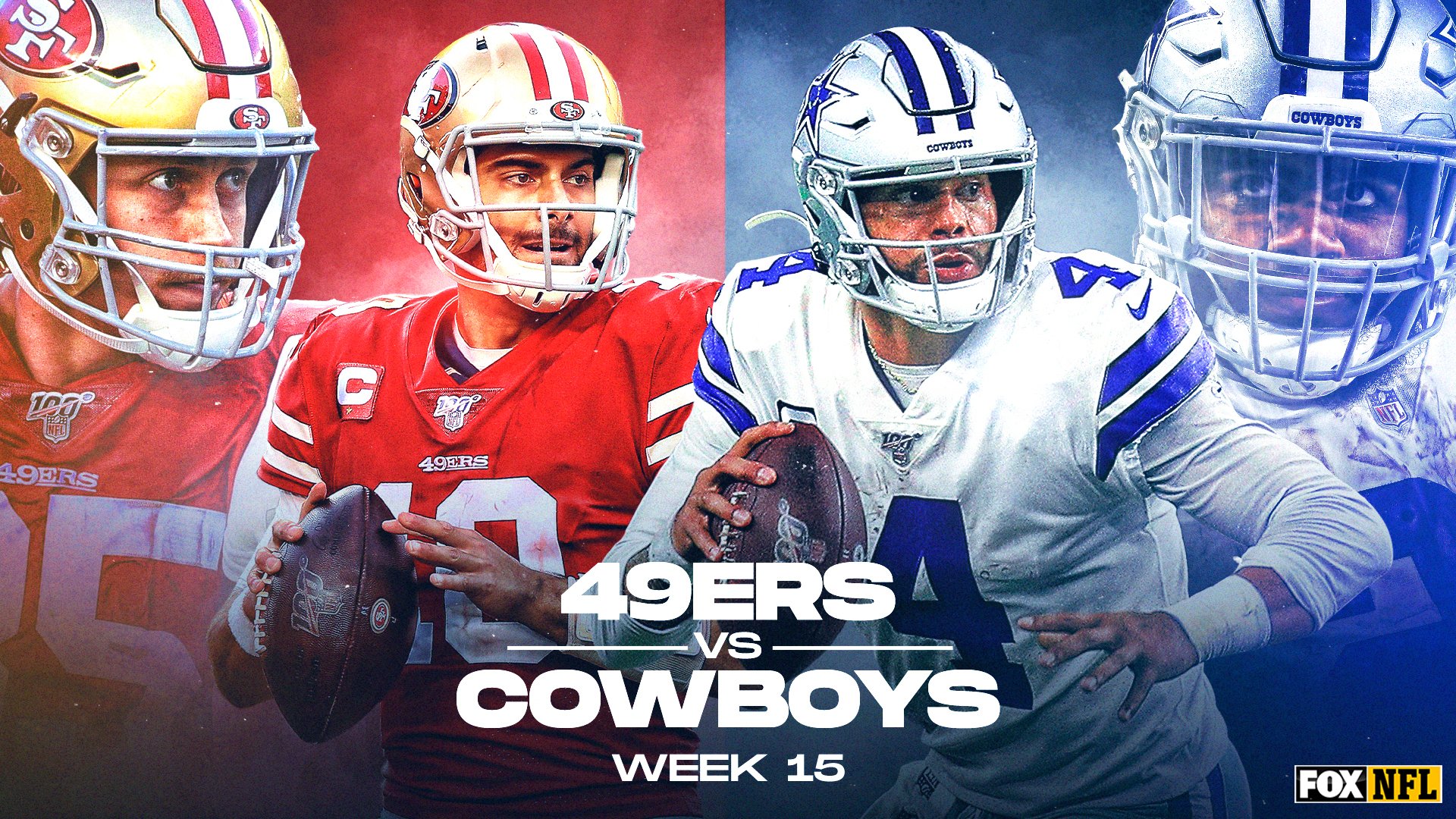 FOX Sports: NFL on X: 'The @dallascowboys - @49ers rivalry will be