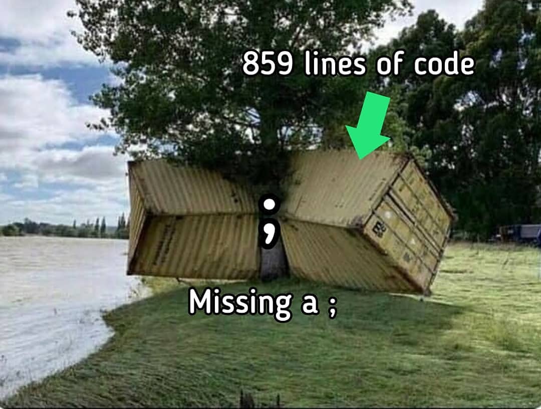 HIDE AND SEEK CHAMPION⁣
                         ;⁣
         SINCE  1958 😭😭⁣

#Python #RStats #Java #JavaScript #ReactJS #CloudComputing #HTML #Serverless #DataScientist #Linux #Coding #Programming #cybersecurity #100DaysOfCode #coding_monkeys⁣
⁣⁣
⁣