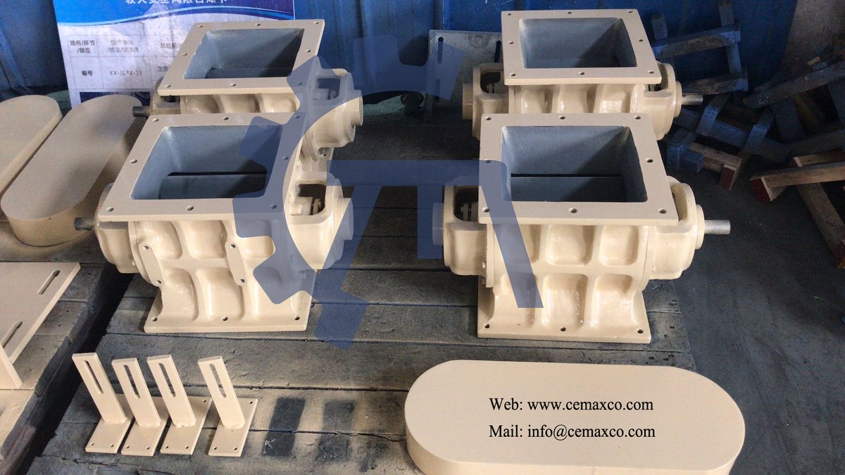 Our customer bought 4 sets for stock. they're 250×250 CAST IRON #ROTARYFEEDERVALVE. #rotaryairlockvalve. If you have interest, please contact me directly via email: info@cemaxco.com. We're sure quick response will be revert to you within two work days.