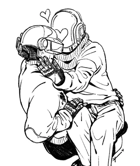 drawings that                  drawings that
say Hiiiii                            say Bruh 