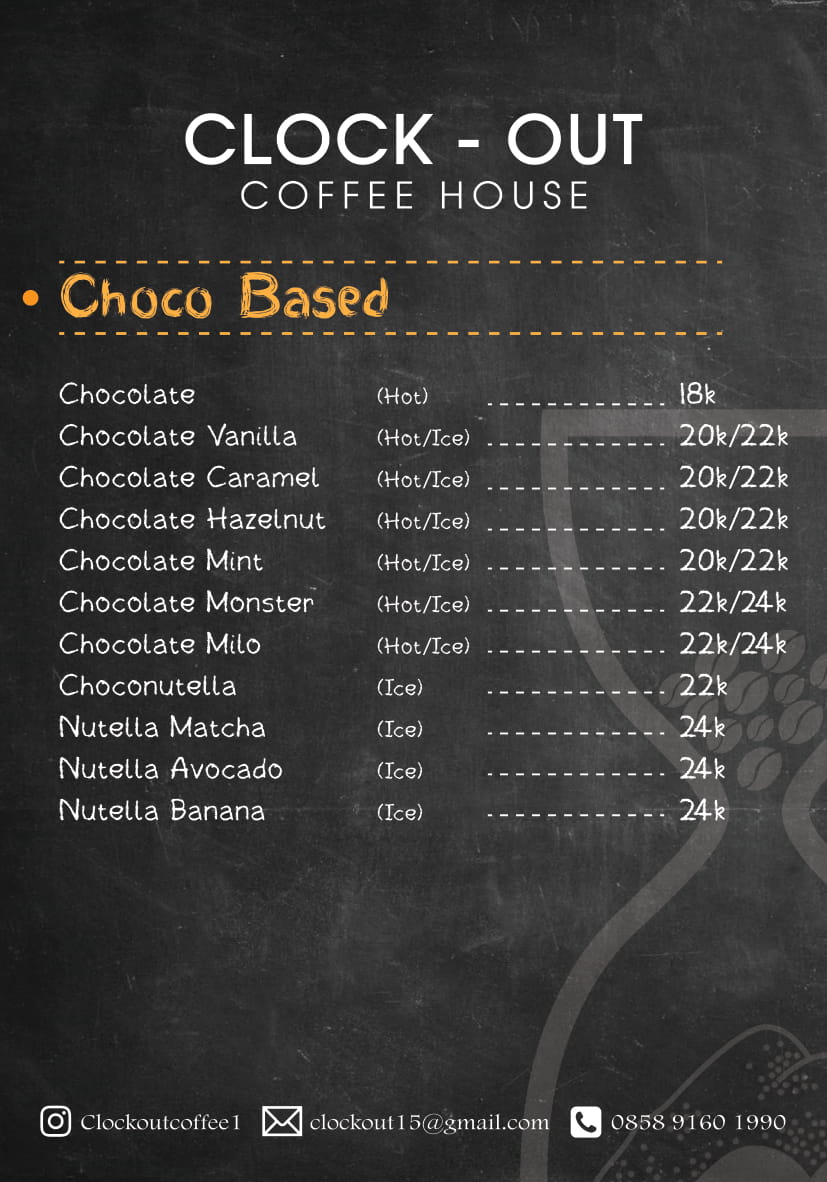 ClockOutCoffee1's tweet photo. Menu-Menu Clock Out Coffee House,
Hari ini buka loh dari jam 4pm - 8pm,
Hanya TakeAway yah .. .. ..
#clockout #clockoutcoffee #clockoutcoffeehouse #Ramadhan 
@ClockOutCoffee1 https://t.co/35bcFNxZkW