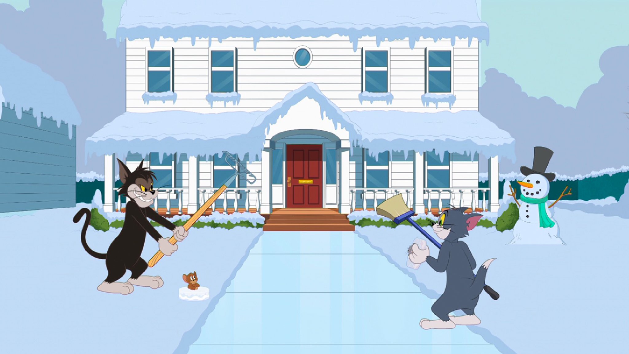 トムとジェリー 公式 朝から トムとジェリー Bsプレミアにて トムとジェリー ショー3 が日曜朝7 30 より放送中です おうちでトムとジェリー を見よう 明日のお話はコチラ ネズミを退治せよ スパイクが２匹 みんなでホッケー