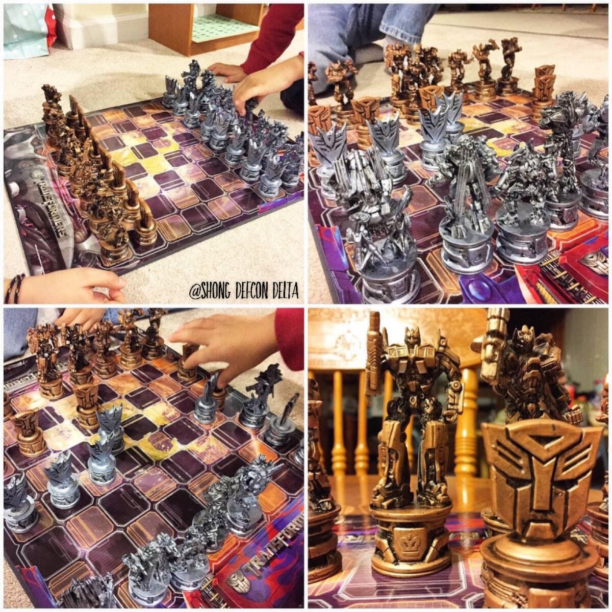 ShoDefconDelta's tweet photo. One Shall Stand, One Shall Fall - I challenge you to Transformers Chess! Do you accept or forfeit? #transformers #hasbro #autobots #decepticons #transformerschess #chess https://t.co/21WIJzoOam