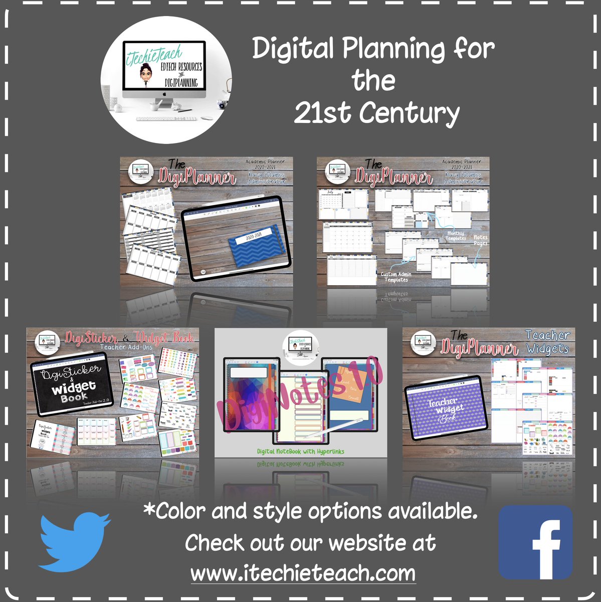 iTechieTeach's tweet photo. At iTechieTeach we are getting back into the swing of things and using this time to be productive. Our website has a new look and is updated with new 2020-2021 Academic Planners. Check us out at https://t.co/gSF0g4EwxF 
🗓📱#iTechieTeach #DigitalPlanning https://t.co/jd1PhPSebj