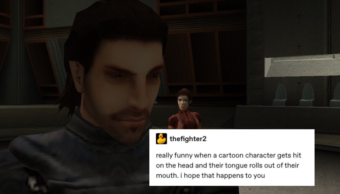 finishing off with this because carth was a huge bitch tonight
