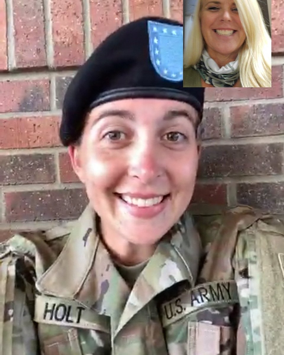 the3holts's tweet photo. Congratulations to brand new US Army soldier, Specialist Kaylie Holt who graduated from BCT at #fortjackson today! Next stop 68 whiskey school @MedicalCoE at #fortsam https://t.co/HvWa1sWLFk