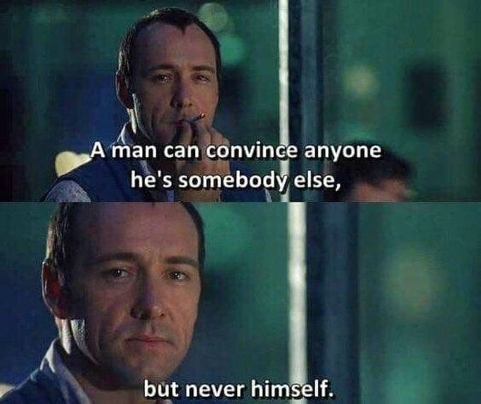 The Usual Suspects  Favorite movie quotes, Movie quotes, Quotes