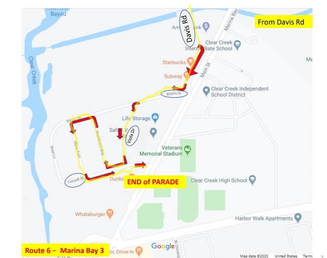 Friday Ferguson Parade Route #6 - 4pm to 6pm