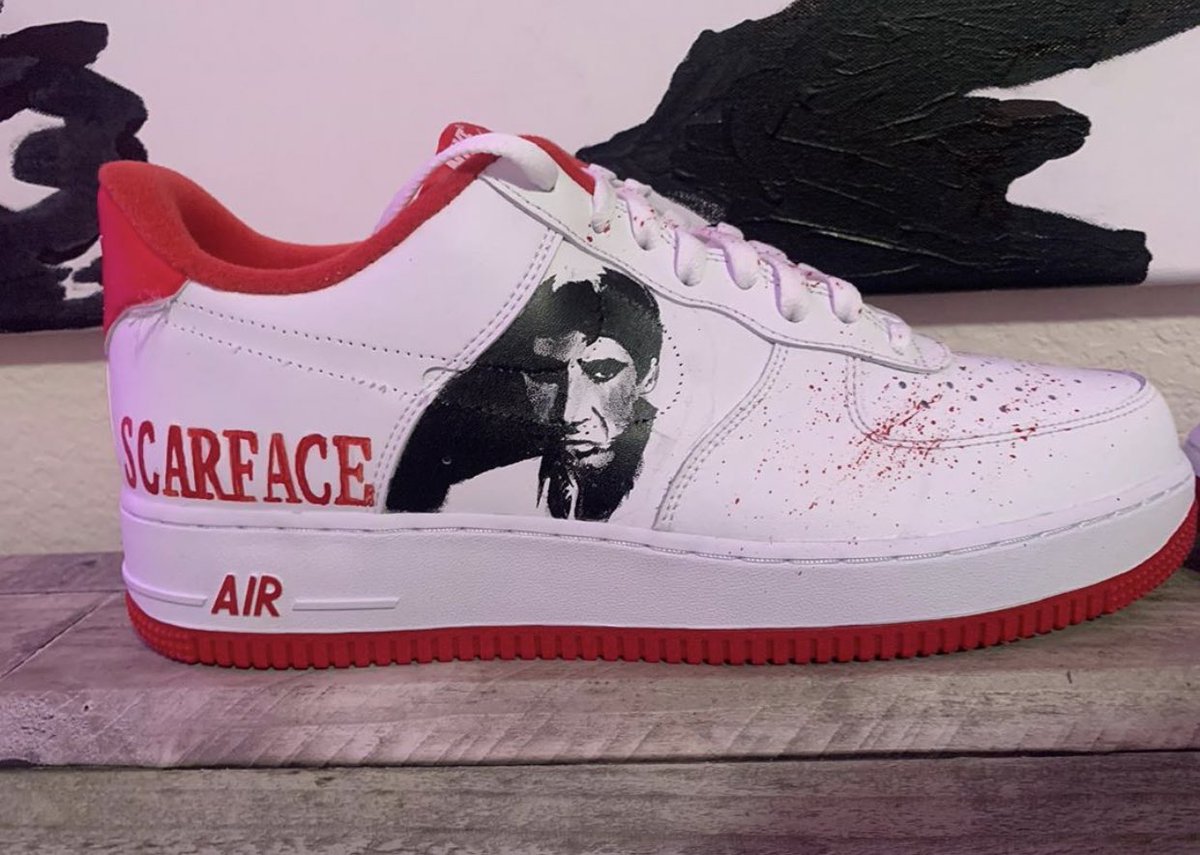 scarface air force 1 custom