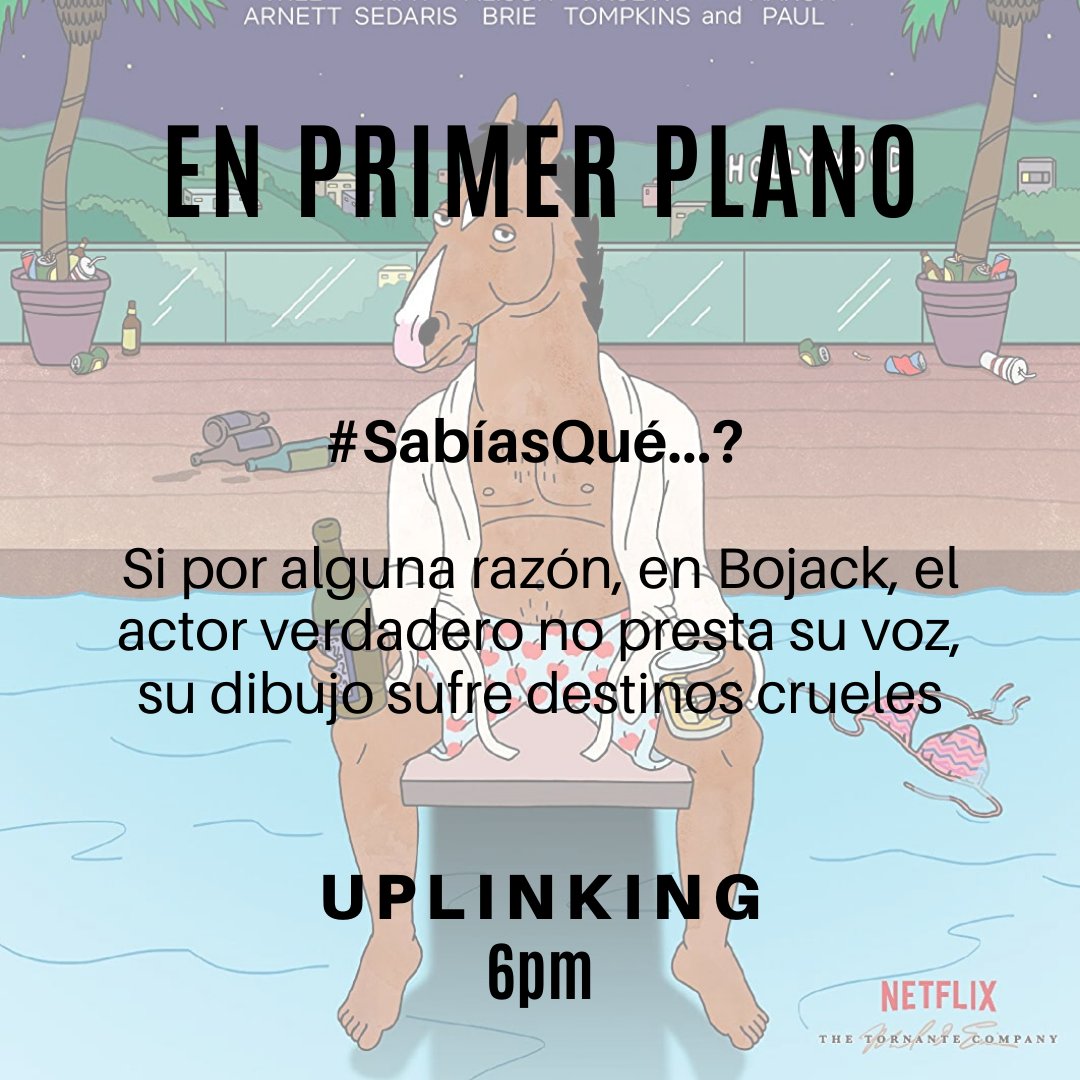 UplinkingRadio's tweet photo. #NoTePierdas
#EnPrimerPlano con Leo IzqV y conoce más acerca de Bojack Horseman!!
En punto de las 6pm por https://t.co/BN75Y6KyTY
#UplinkingRadio #Uplinking https://t.co/jwZdTW7ity
