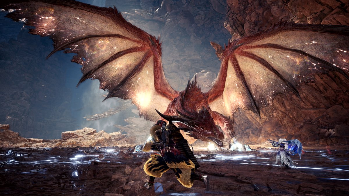 Monster Hunter The Cataclysmic Safi Jiiva Has Resurfaced Slay The Red Dragon To Awaken Powerful Rewards Safi Jiiva Siege Will Be Available For 2 Weeks Iceborne T Co Sicqe4zxmm