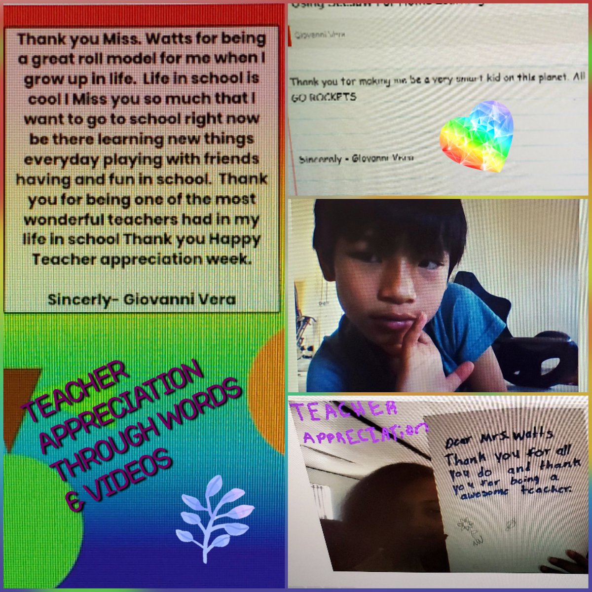 Mrs. Watts' 3rd graders send teacher appreciation virtually through computer messages &amp; videos <a href="/ShawnessyWatts/">Shawnessy Watts</a> <a href="/Columbia_VVUSD/">Columbia Elementary</a>