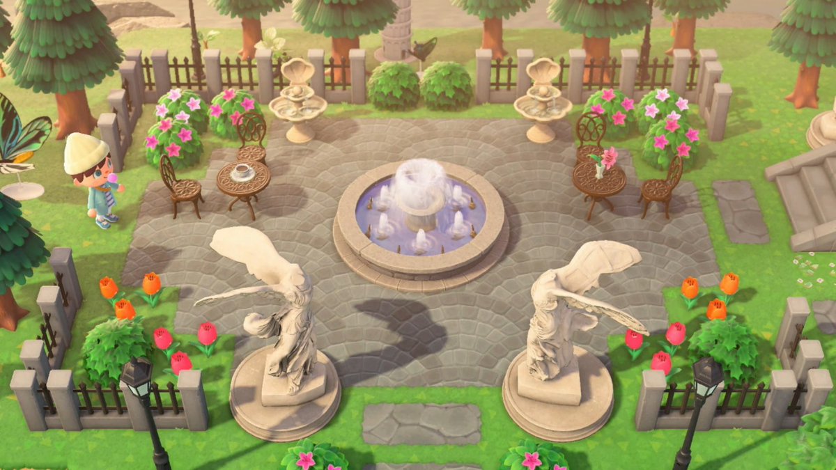 かーくん Dqb2 あつ森プレイ中 Sur Twitter 博物館の横に美術品を飾った庭園を作ってみました 神々しい彫刻がお気に入りすぎて4つも置いてみたｗ 動画 T Co Jsjxor9rre あつまれどうぶつの森