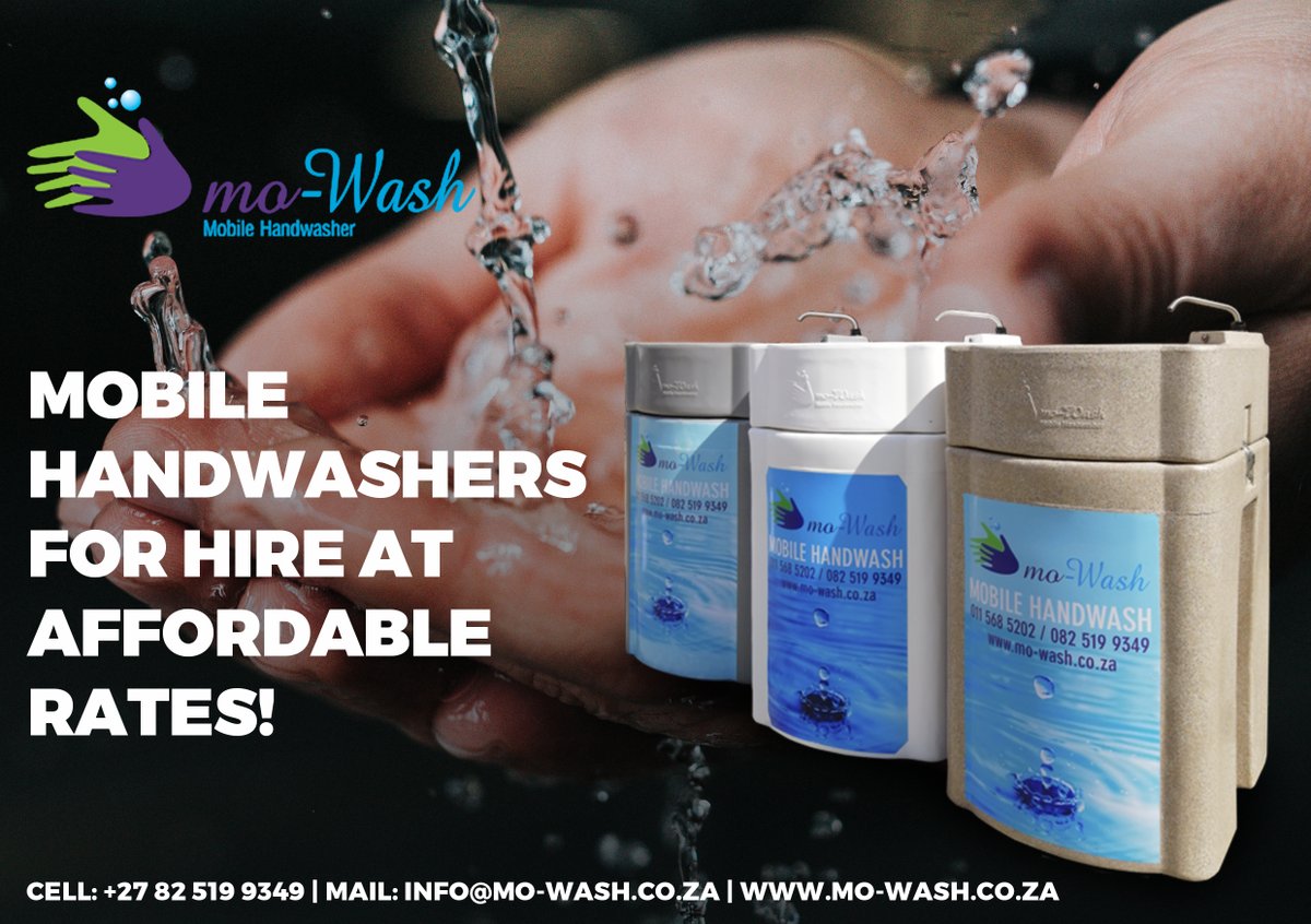 MoWash_'s tweet photo. Washing your hands is one of the most important defence mechanisms against infections like #Covid19. We can prevent the spread of such diseases by simply washing hands at frequent &amp; regular intervals. Have the convenience of having a mobile hand washer unit right where you are! https://t.co/If94xcXqnv