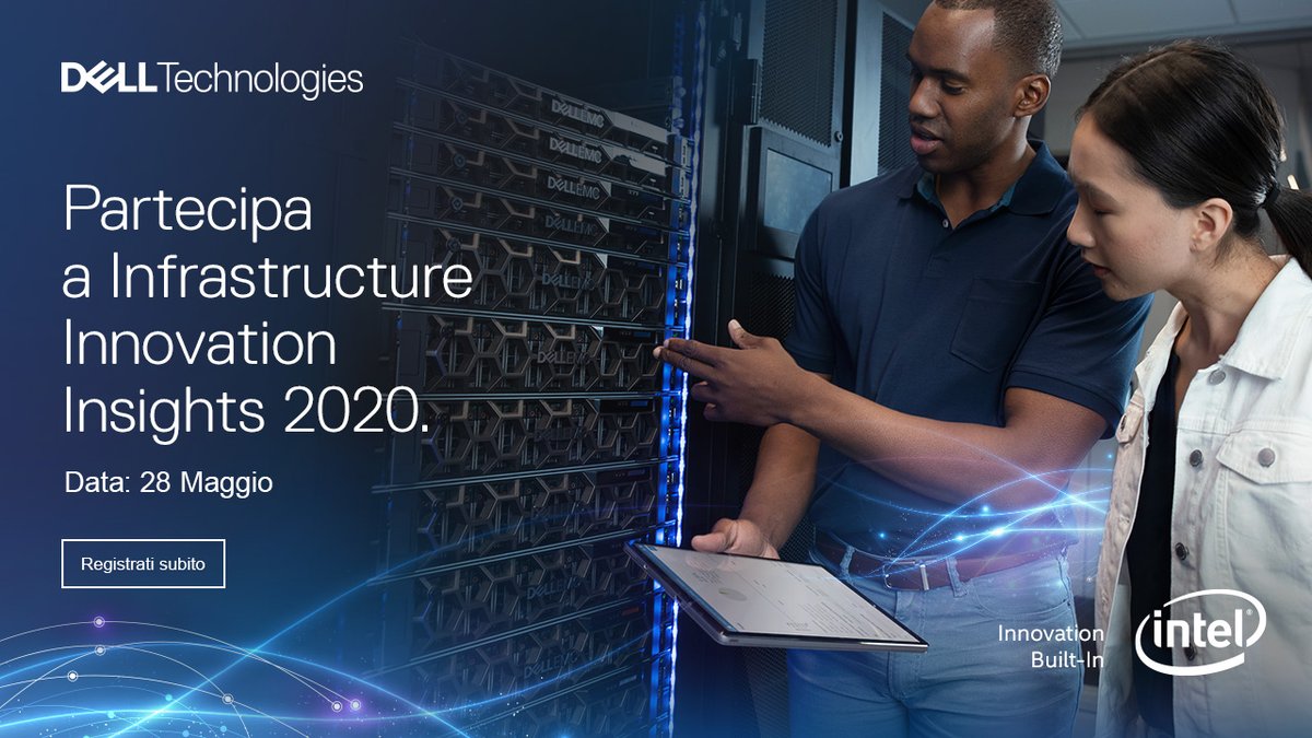 GLucaColo's tweet photo. Pronto per il nuovo decennio dell'IT? Partecipa all'evento Infrastructure Innovation Insights e confrontati con i nostri esperti su storage, protezione dati e soluzioni iperconvergenti. Registrati oggi. @DellTechItaly  https://t.co/BDHeup9OMO #Iwork4Dell https://t.co/ZldfngsOdv