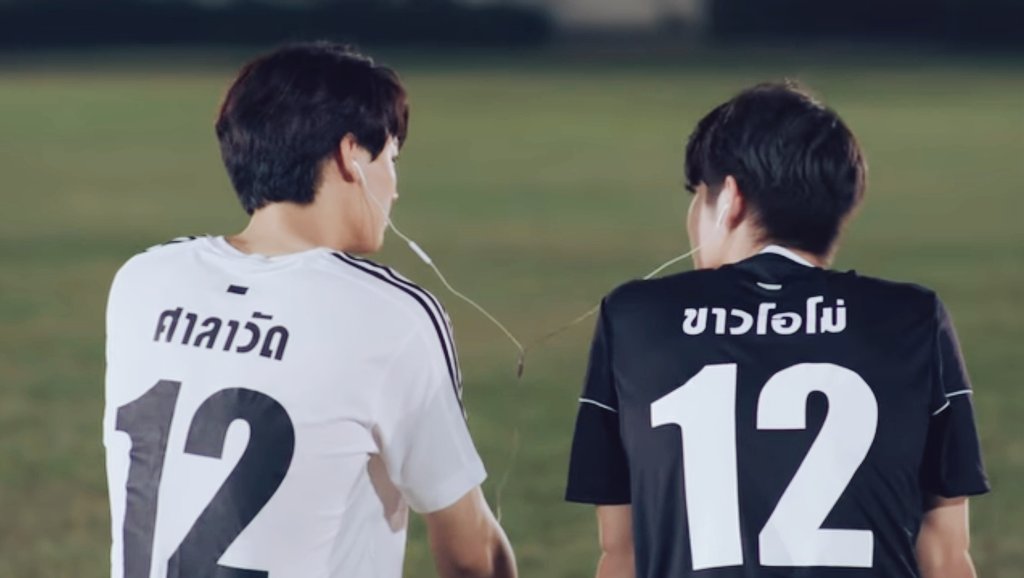 Hands down one of the best scenes from the show Just them together and listening to Tine's fav song and ending up singing togetherPlus this back shot gives so much feels of their story #2getherTheSeries