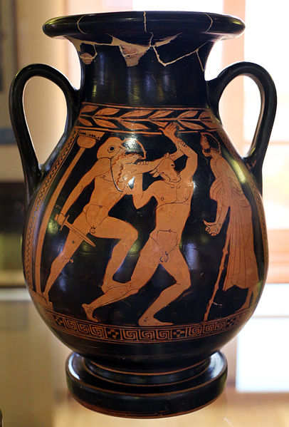 Prendiamo spunto dagli eroi di oggi per raccontare gli eroi del passato. Iniziamo con Teseo e il Minotauro rappresentati su questa pelike, al Museo archeologico di Piombino.

#EroiMW #heroesMW  #Togetherness #MuseumWeek #MuseumsForCulture #MuseumsFromHome #StayHome #ShareCulture