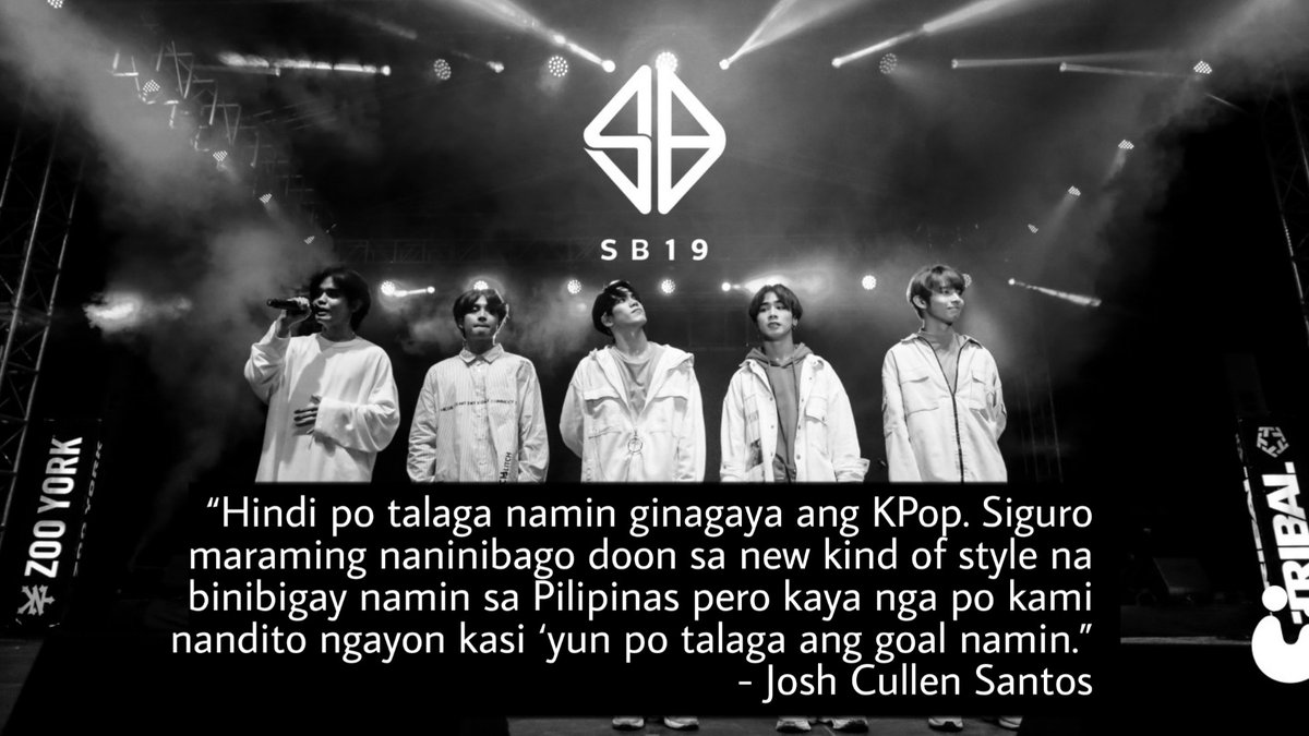 9.  #SB19 doesn't identify as KPop. Just as their name suggests, they hope to BREAK into the music scene w/ their FRESH SOUND, infused ceremoniously w/ Korean flare. Not to mention the songs they put out are composed in (part English) & FILIPINO, a language that's proudly our own.