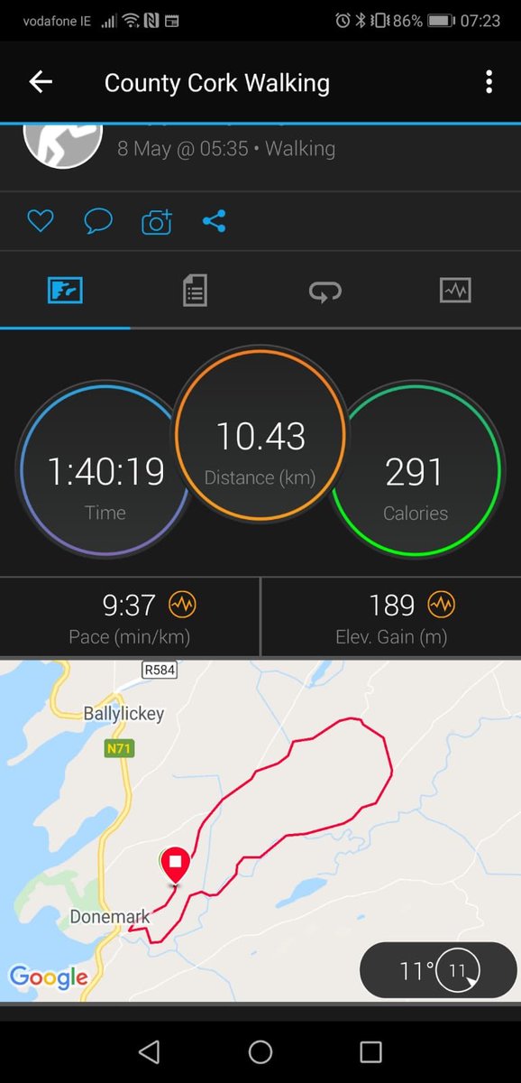 bantryblues's tweet photo. Some of our early starters from this morning. Darkness into light Bantry 24 hour walk/run #Run4Pieta #Blues4Pieta https://t.co/YBXEg3UpA8