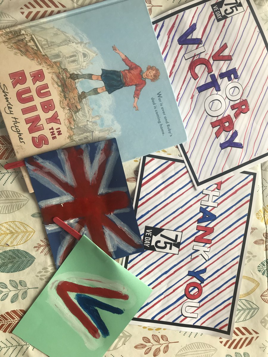 NHGS's tweet photo. NHGS Students and Staff share their VE Day stories and photographs of how they are celebrating in 2020 for the 75th anniversary. #VEDay75 https://t.co/OzDOzYXk1F