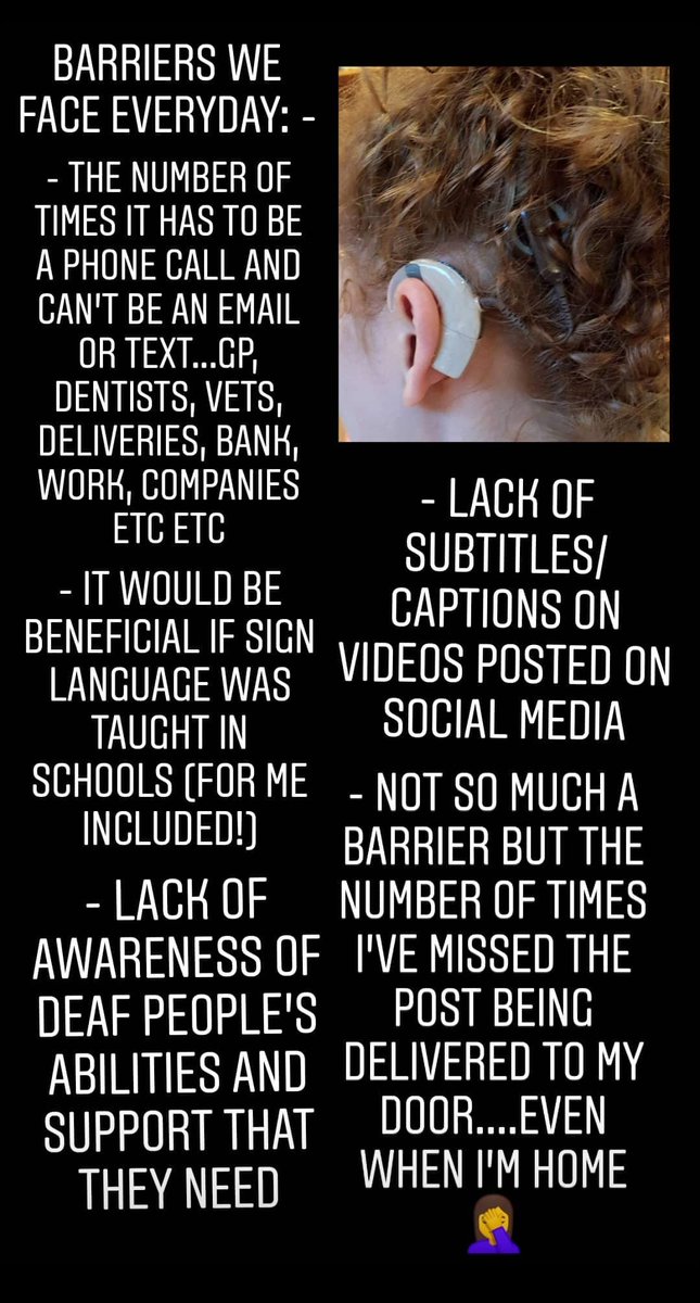 NiamhMurphySLT's tweet photo. It's deaf awareness week and my sister who is profoundly deaf and not too long ago had a cochlear implant fitted has been sharing her experience. She works in the NHS as a radiographer. So impressed by her every day 👏👏 #DeafAwarenessWeek #proudsister https://t.co/9oOIFLQIpB