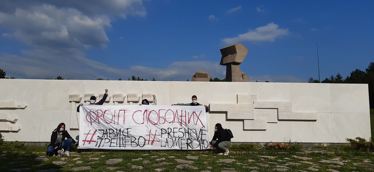 nedavimobgd's tweet photo. Idemo dalje... u četvrtak 7. maja #Niš je odgovorio na poziv Lajkovca i poslao poziv Preševu
#javisePreševo #PresheveLajmerohu
#GrađanskiFRONT
#DigniGLAS
#BukomProtivDiktature
#GradoviProtivDiktature https://t.co/qpmnExnlal