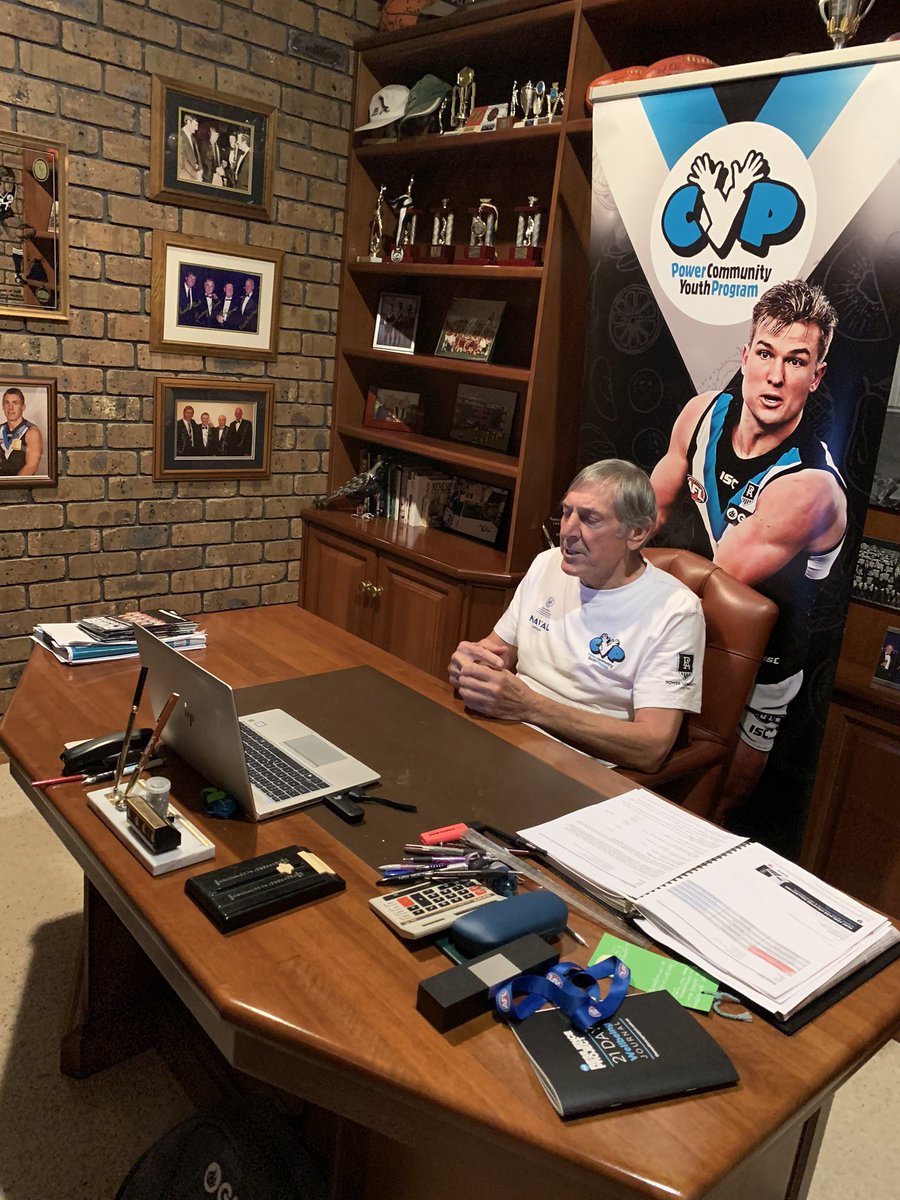 PAFC's tweet photo. Russell Ebert is now live talking Port Adelaide Community Programs and answering your questions! ๐ป
Head to https://t.co/rL0TTaftmT to tune in #weareportadelaide https://t.co/uVAA6TASPJ
