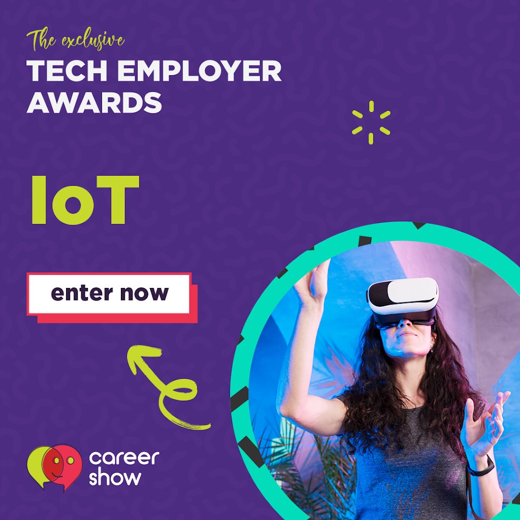 careershowtech's tweet photo. Your industry is transforming other industries but do you think you’re also a transformational employer? 🤔
If you do – enter this category and compete for the Best Tech Employer in IoT.  
👉Enter here: https://t.co/nwcsBHfs5V
#TechEmployerAwards #techemployer https://t.co/JXXXMmUmvg