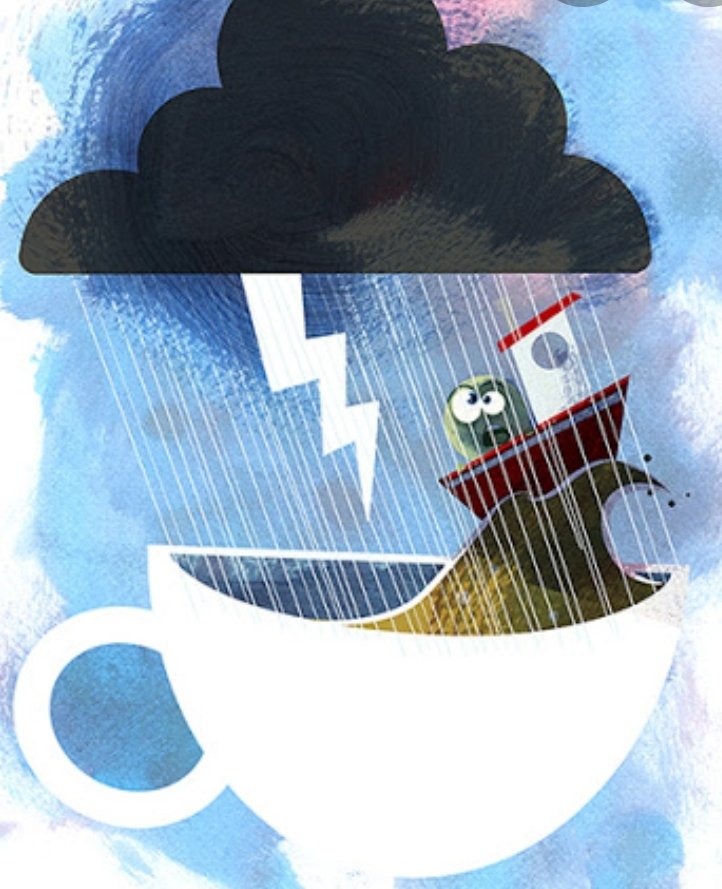 EMIWhite871's tweet photo. @CLASING_ELTS 'Don't worry'. The argument we had yesterday was nothing else but a storm in a teacup. https://t.co/72KUKUE0RG