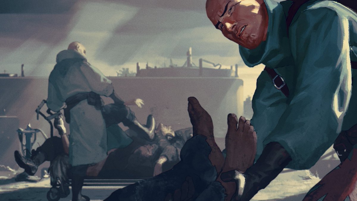 ligue_ludique's tweet image. #SixmoreVodka nous couvre de nouvelles sur son #univers #Degenesis durant le #confinement. Pour les fan du Lore, un vrai régal ! bit.ly/3bgte6g

#jdr #rpg #Jeu #jeuxderoles #jeuderoles #game #postapocalyptic #STORY #dark #boardgames #tabletopgame