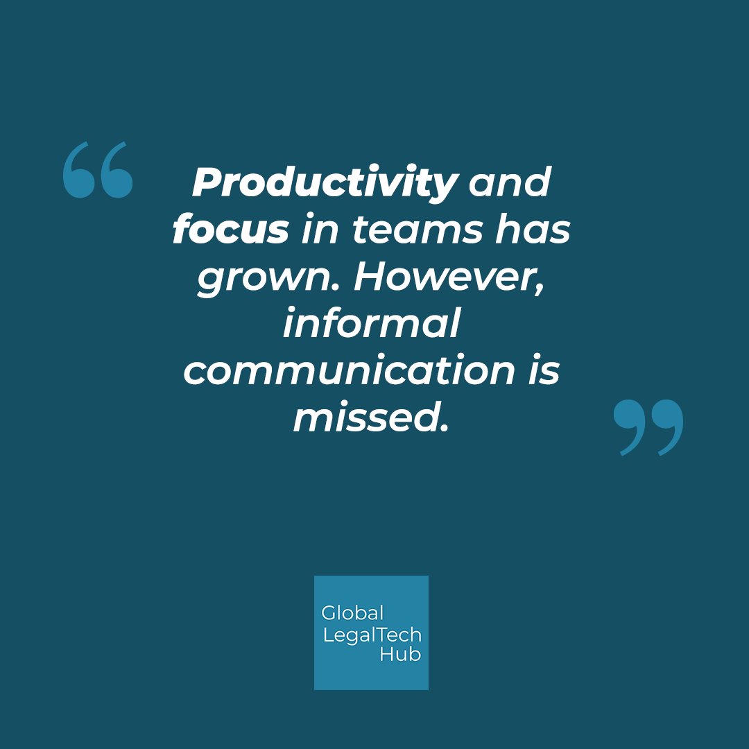 Glegaltechhub's tweet image. Today, Laura Urquizu, CEO &amp;amp; Chairperson at @redpoints is sharing with us the best communication and organizational tools they are using whilst working from home, and what have they learnt from the current situation. #LegalTechSurveyWeek