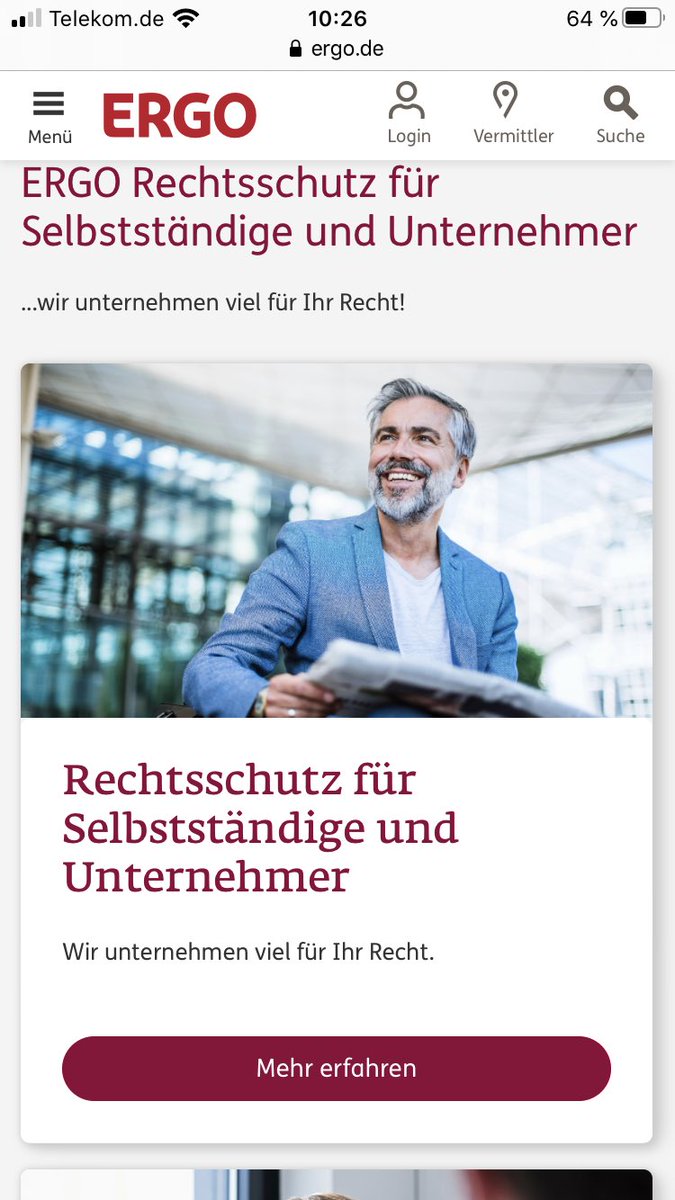 Juliane Seyhan Die Ergo Bietet 6 Produkte Im Bereich Rechtsschutz Fur Selbststandige Und Unternehmer Frauen Sind Offenbar Nicht Mitgemeint Oder Doch Naturlich Frauen Arbeiten Ja In Diesen Dings Heilberufen Wievielefrauen