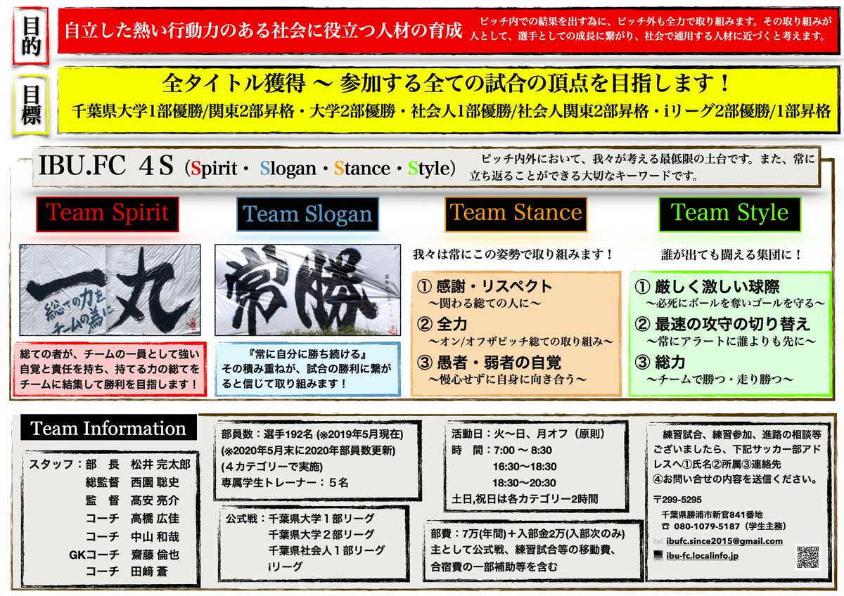 国際武道大学男子サッカー部 高校生の皆さん 大学進学をお考えの皆さん サッカー部の活動内容をまとめたパンフを作成しました ぜひご覧ください お問い合わせお待ちしてます 国際武道大学 大学サッカー 大学進学 武道大 高校サッカー