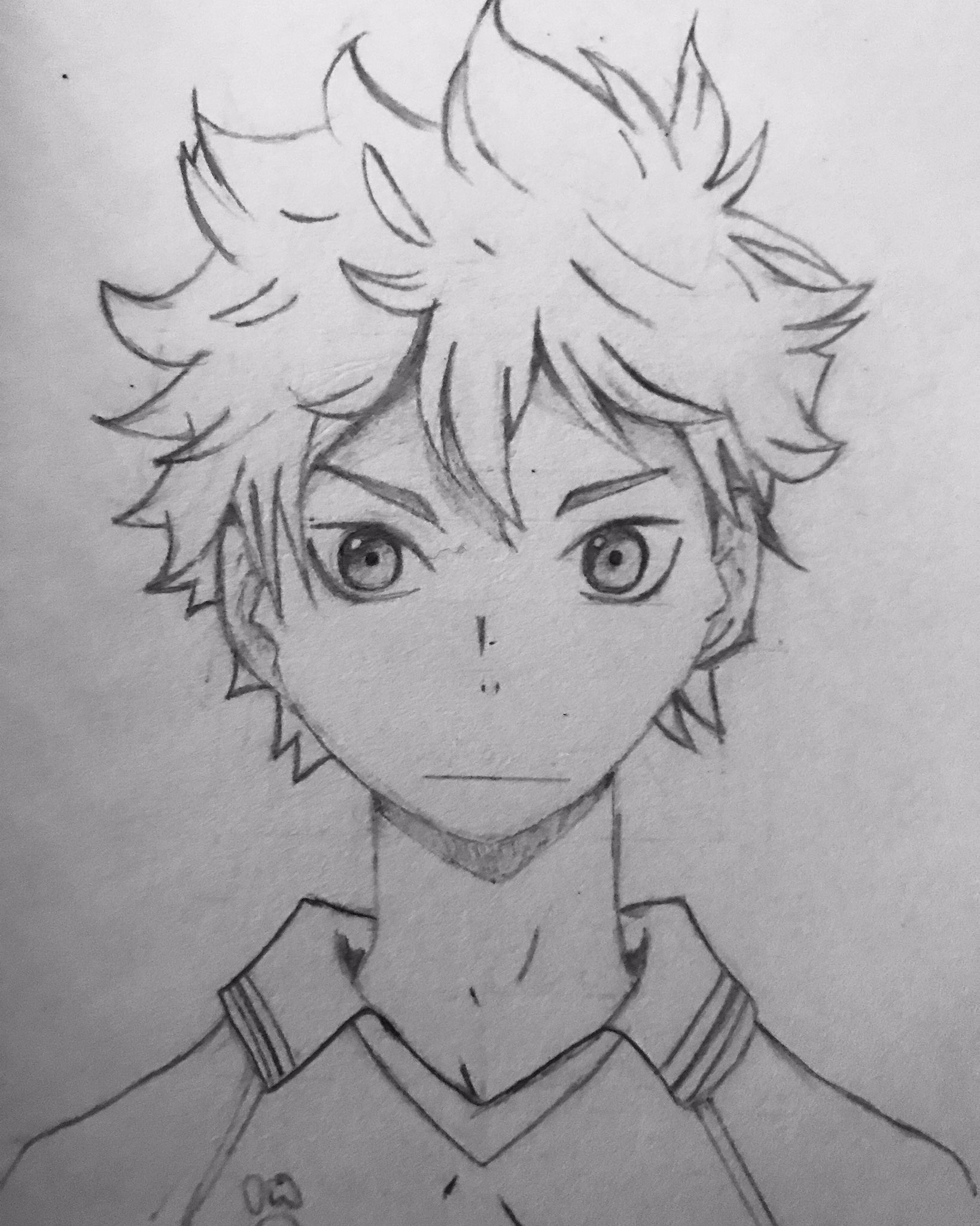 もめん Auf Twitter 日向くん描いてみたのですがまだまだ初心者なのでアドバイスや書き方のコツなどコメントください ハイキュー 日向翔陽 絵描きさんと繋がりたい T Co G33xznjcpd Twitter