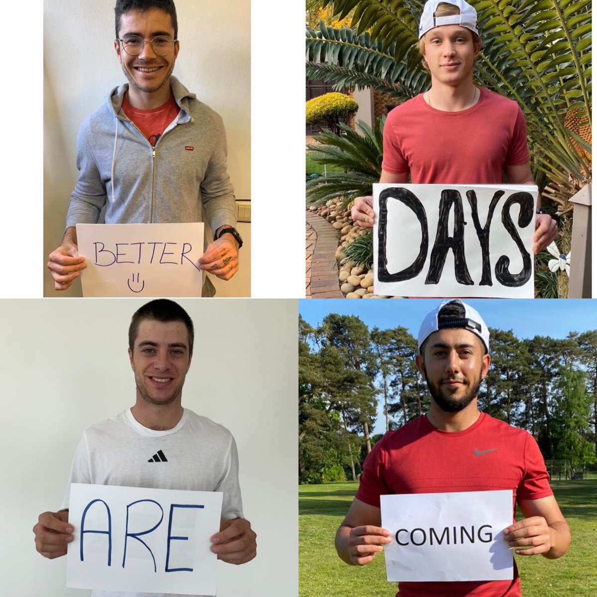 markmac14's tweet photo. Better days are coming. Stay safe &amp; have a great weekend. 

From all the staff &amp; players at @modestgolf ❤️🏡 https://t.co/5haaAJEXRy