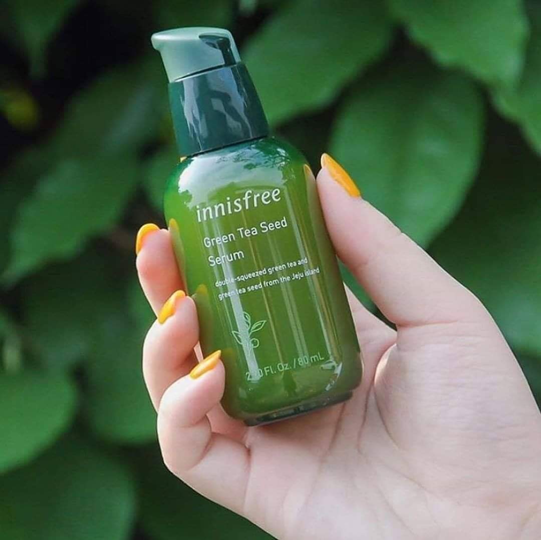 cosmetics_sky's tweet photo. 🌱Innisfree The Green Tea Seed Serum 80 ml ‼️ ของแท้💯%
🗻เซรั่มเข้มข้นที่สกัดจากใบและเมล็ดชาเขียวจากเกาะเชจู 
🍀เพิ่มความชุ่มชื้นอย่างล้ำลึกให้กับผิว
🍀ช่วยให้ผิวเนียนเรียบ เปล่งปลั่งสดใส
🍀ช่วยเติมน้ำหล่อเลี้ยงให้ผิว เรียบเนียนสดชื่นไม่แห้งกร้าน อุ้มน้ำถึงขีดสุด ใช้ได้แม้ผิวมัน https://t.co/qV0uL9meEe