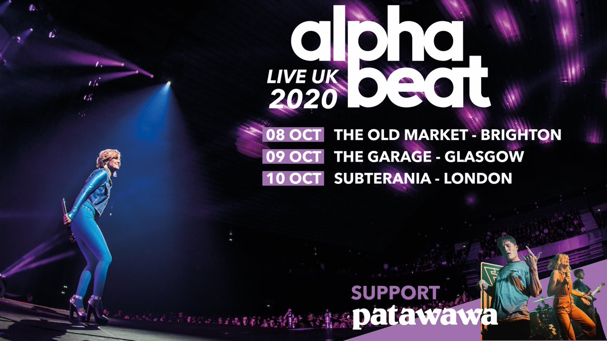 patawawa's tweet image. We are going on tour with @Alphabeat!!! 🤩🤩🤩 

We are so stoked! This is going to be unbelievably sick. 

See you all in October 😇