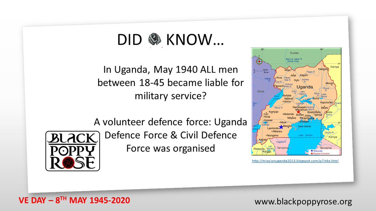 Blackpoppyrose's tweet photo. Did you know?

Share more with us

#VEDay75 #veday #veday75thanniversary #WWII #BlackPoppyRose #windrushgeneration 
#WeWillRemember #YIWAE #FamilyLegacy #WeWereThere #Poppy #BlackPoppy #Commonwealth #BritishEmpire #RAF #ATS #RWAFF #KAR #uganda #uganda🇺🇬 https://t.co/GVRQiyh7da