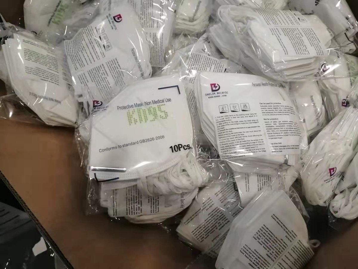 RongmaoCast's tweet photo. Hope the masks we produced can protect the people from the COVID-19 all over the world.
#Masks #COVID19 https://t.co/zRQInohdtL