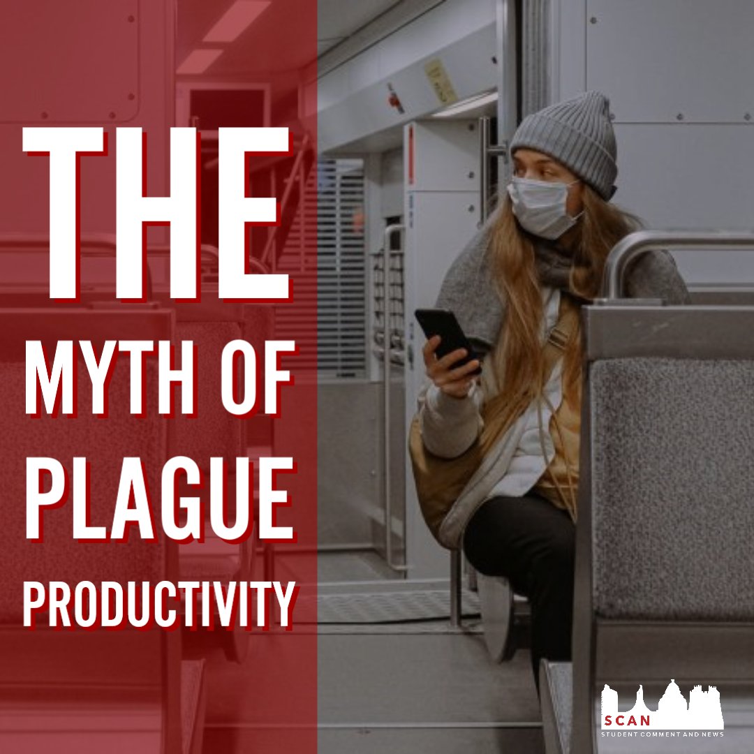SCANLU's tweet photo. The Myth of Plague Productivity - you don't have to sort your entire life out during this lockdown🤔
Link down below!⬇️
https://t.co/3BgCZoRg0P
Photo courtesy of Anna Shvets via Pexels
#SCANLU #lancasteruni #studentmedia #newspaper #myth #productivity #lockdown #productive https://t.co/TBSJFhbdi9