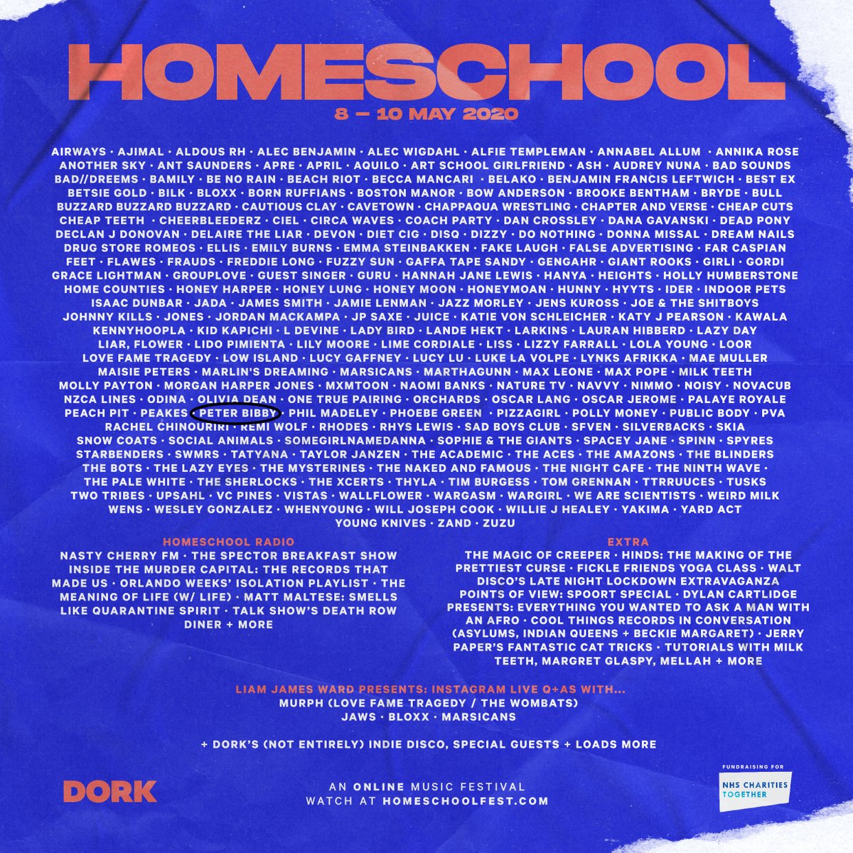 Spinning_Top's tweet photo. Peter Bibby performs live this Saturday on @readdork's Homeschool Fest! He will be on at the 'First On' Stage at 5:25pm BST on https://t.co/sGWDpwiLYb !! That's 9:25am Saturday PST and 2:25am Sunday AEST 🌊See you then! @peterdbibby https://t.co/Abja86TNwS