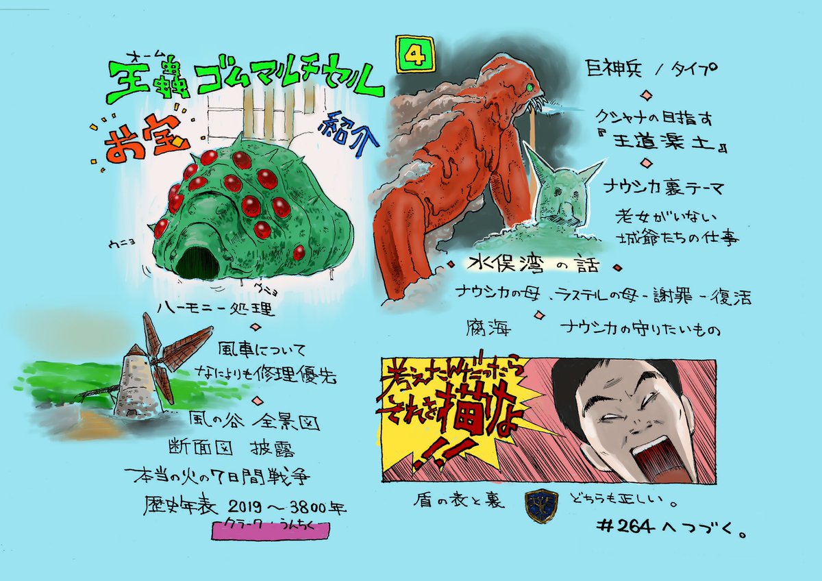 Ushi 今回のグラレコは ナウシカ の回です 特に 宮崎作品を観る場合 作品映画を観る 岡田ゼミの解説を聞く もう一度映画を観る 自分の考え 感じ方 見識をブレンドする これが現状での自分の中の王道です 岡田斗司夫 T Co Jxi9njzglv