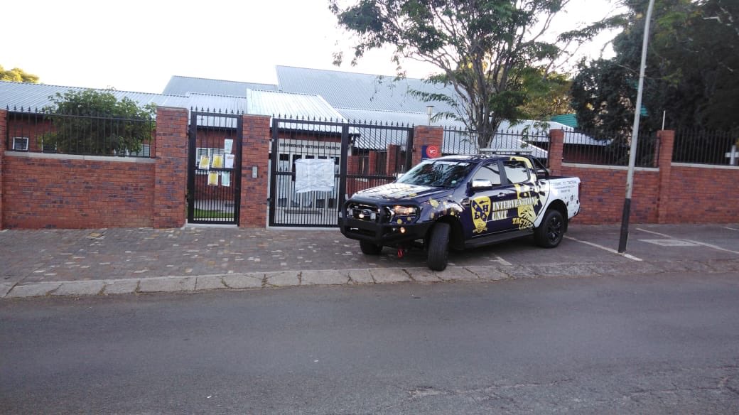 Bluehawktactic1's tweet photo. BI Protection’s Tactical Division - Blue Hawk Tactical ⚔️🦅 providing protection services to the Bedfordview Methodist Church  - We Protect You! #communityservices #protectionservices https://t.co/kfMY8egifQ https://t.co/lPJenmfq6i