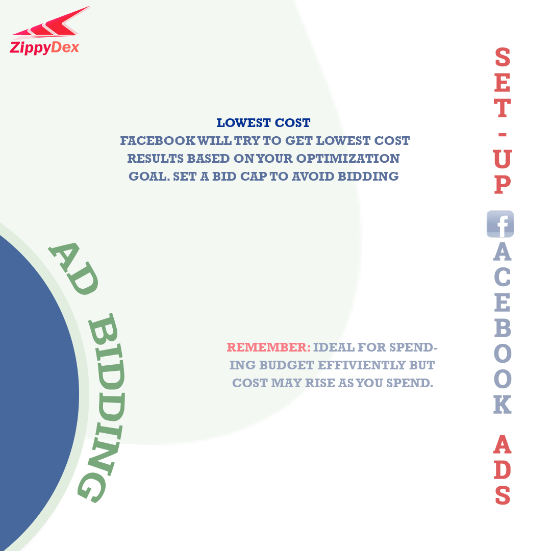 AdVinic_'s tweet photo. Ad Bidding
Lowest Cost - #Facebook Facebook will try to get lowest cost results based on your optimization goal. Set a Bid Cap to avoid bidding more than certain amount for any result.
Remember, Ideal for spending budget efficiently but cost may rise as you spend.
#facebookads https://t.co/EFsdmMETO7