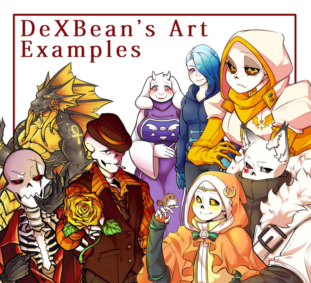 For commission or any questions, please directly DM me here or my Instagram!

🔻Instagram
instagram.com/dexbean_/

🔻Online Merch
dexbean.storenvy.com

🔻Consider supporting me?
ko-fi.com/dexbean

[PAYPAL] Commission Price &amp; Examples